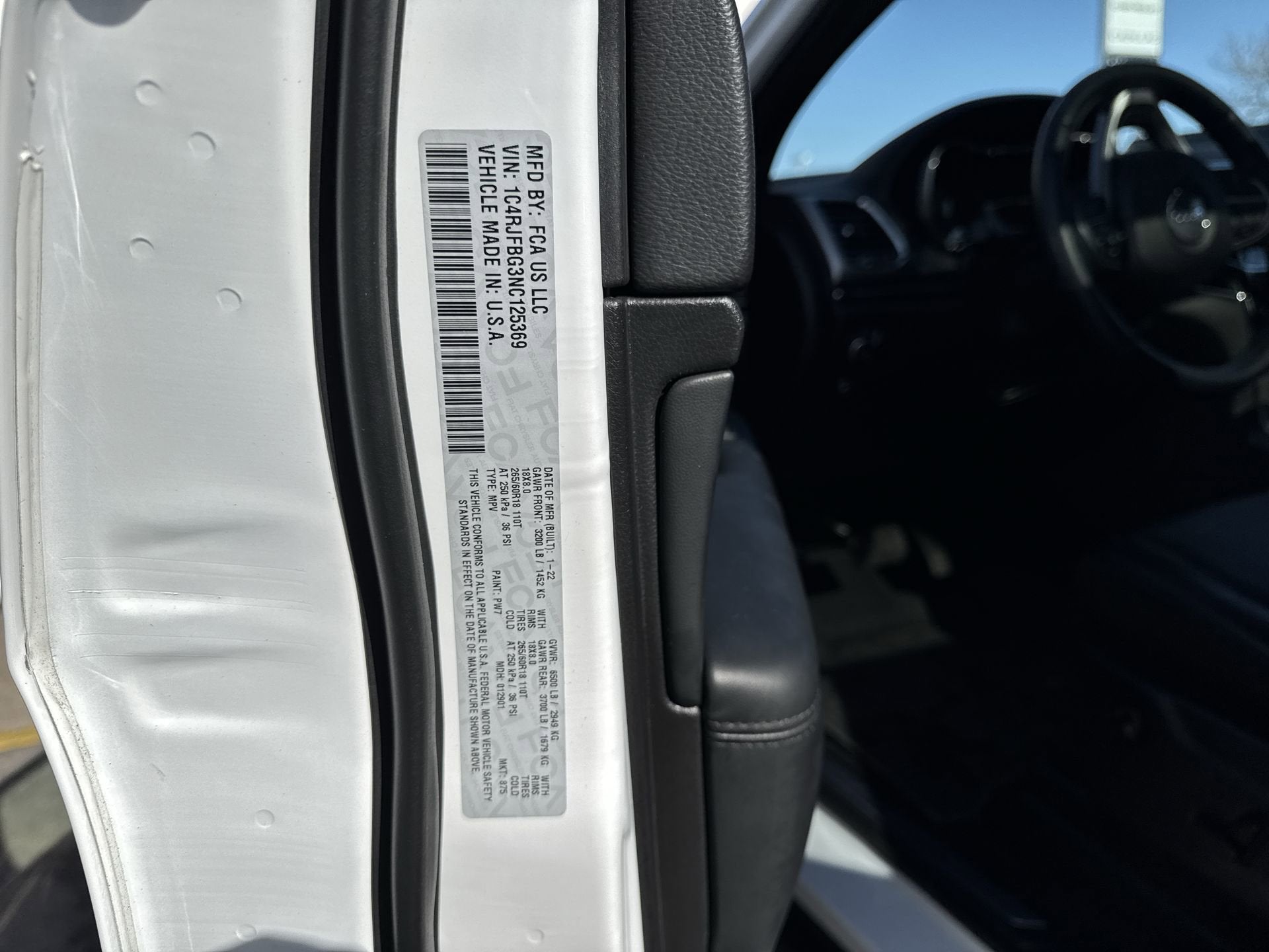 2022 Jeep Grand Cherokee WK Limited 4x4