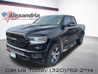 2019 RAM 1500 Laramie Quad Cab 4x4 6'4" Box