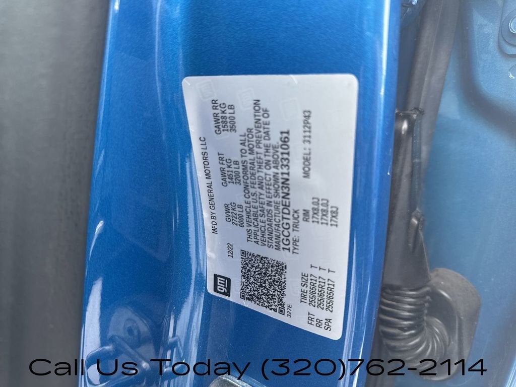 2022 Chevrolet Colorado Z71