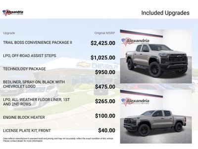 2026 Chevrolet Colorado Trail Boss