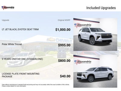 2027 Chevrolet Traverse LT