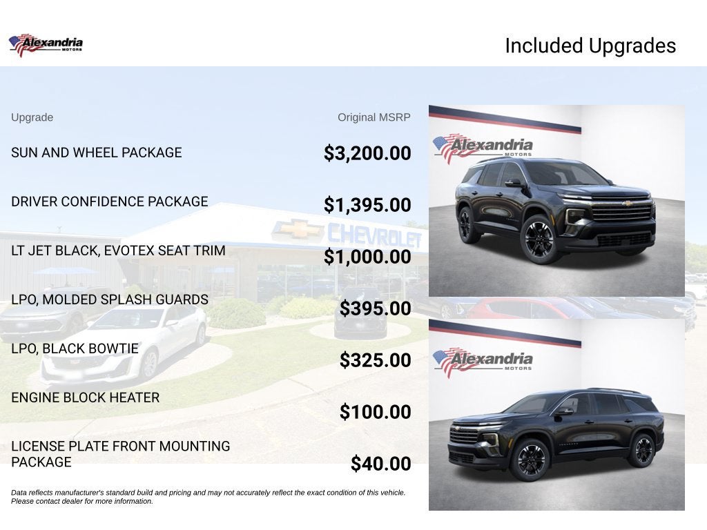 2027 Chevrolet Traverse LT