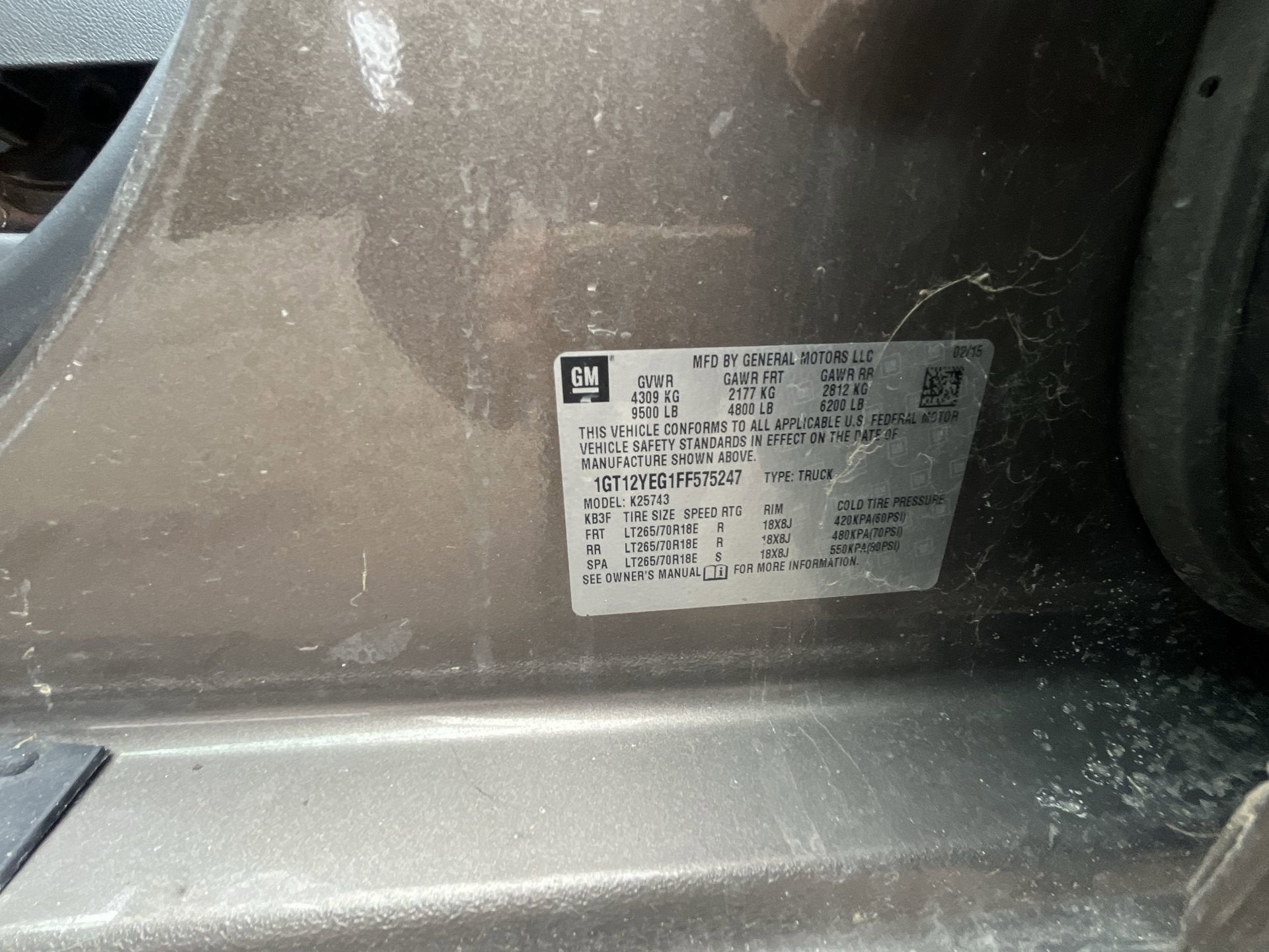 2015 GMC Sierra 2500 HD SLE