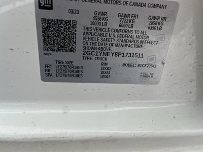 2023 Chevrolet Silverado 2500 HD LT