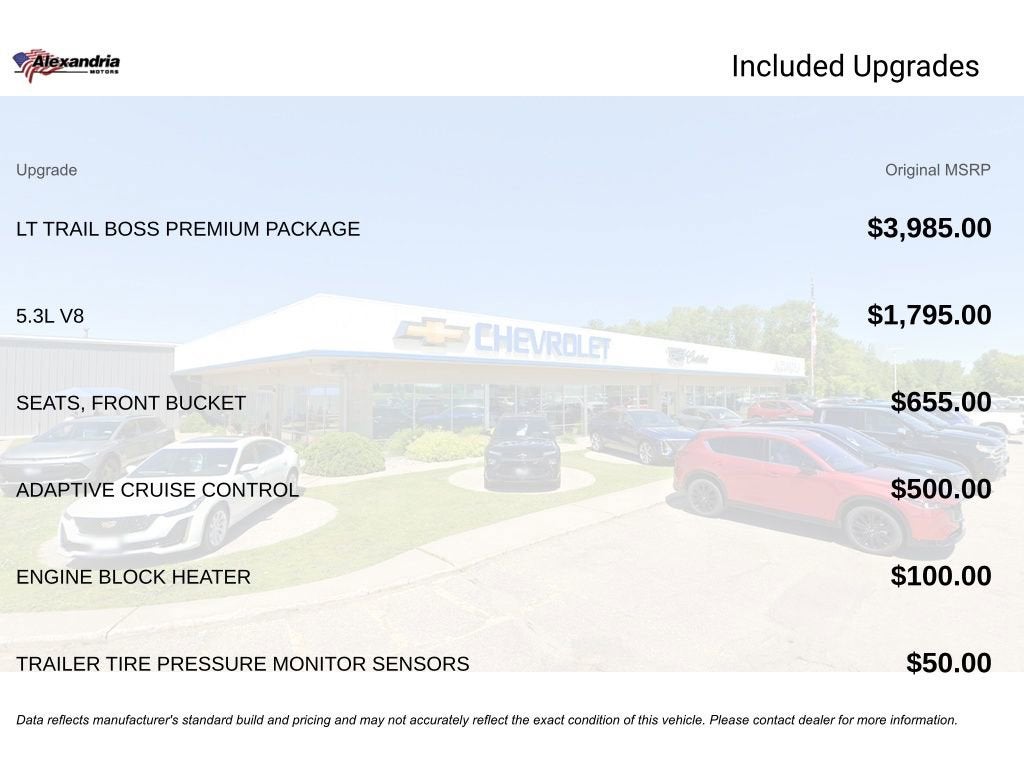 2026 Chevrolet Silverado 1500 LT Trail Boss