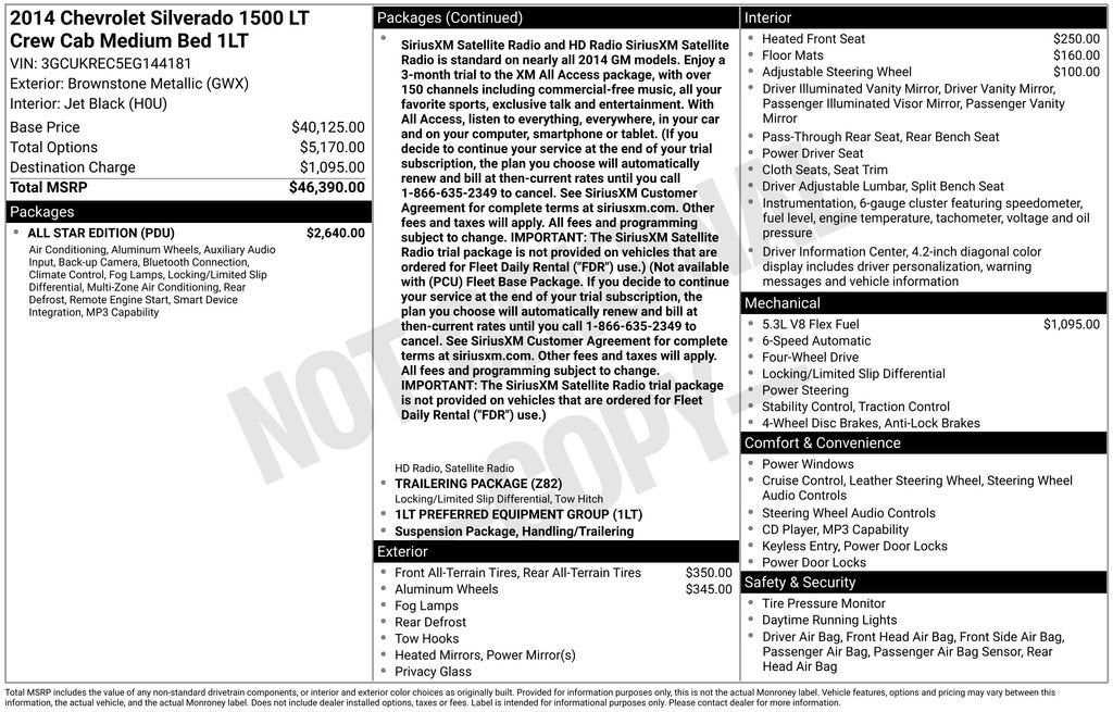 2014 Chevrolet Silverado 1500 LT