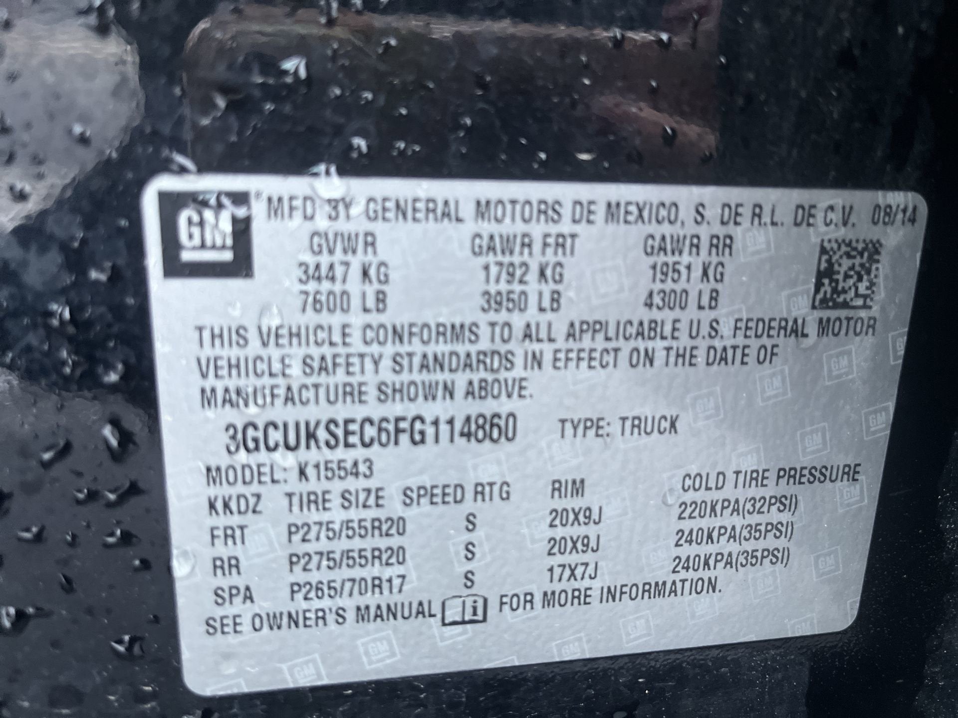 2015 Chevrolet Silverado 1500 LTZ