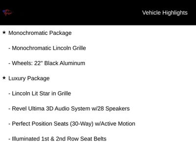 2022 Lincoln Navigator Reserve