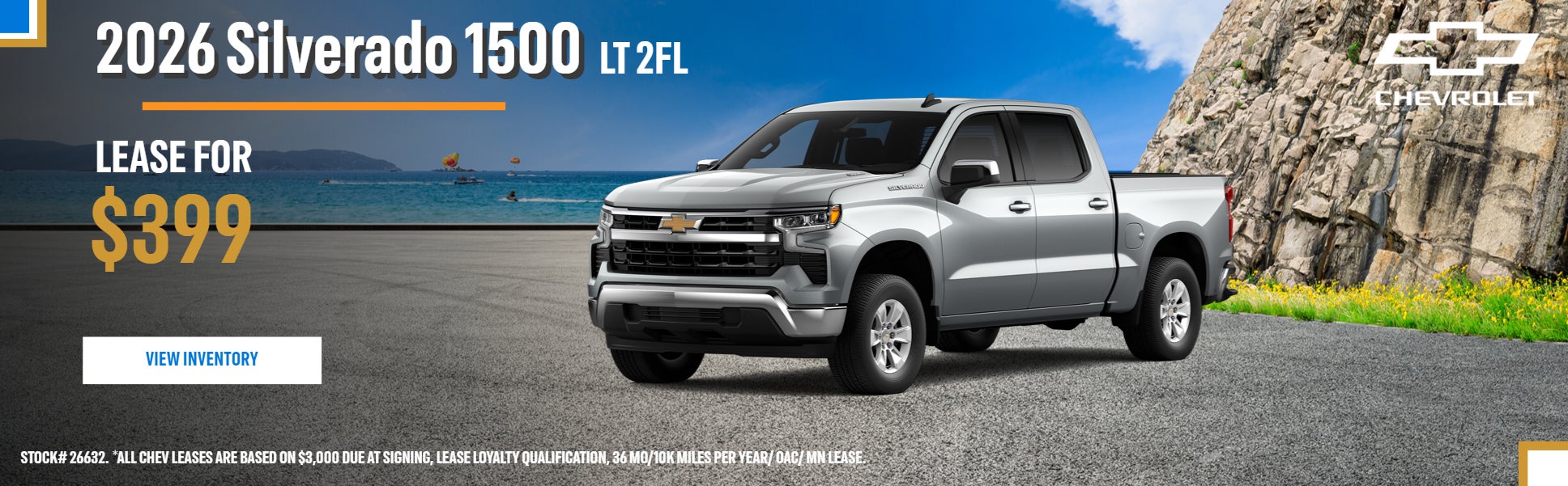 Silver Silverado 1500 on offer
