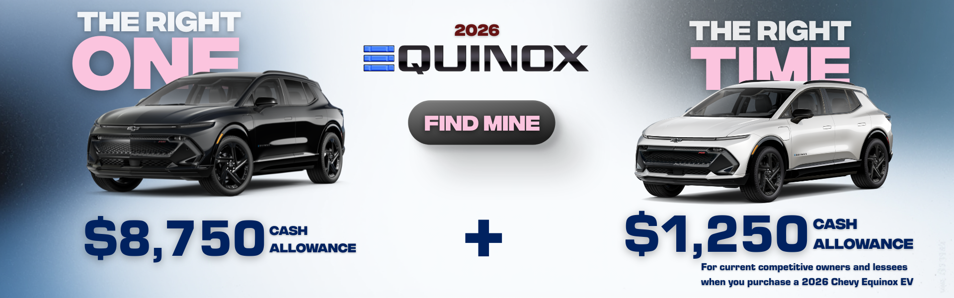 2026 Chevrolet Equinox EV incentive offer in Alexandria, MN