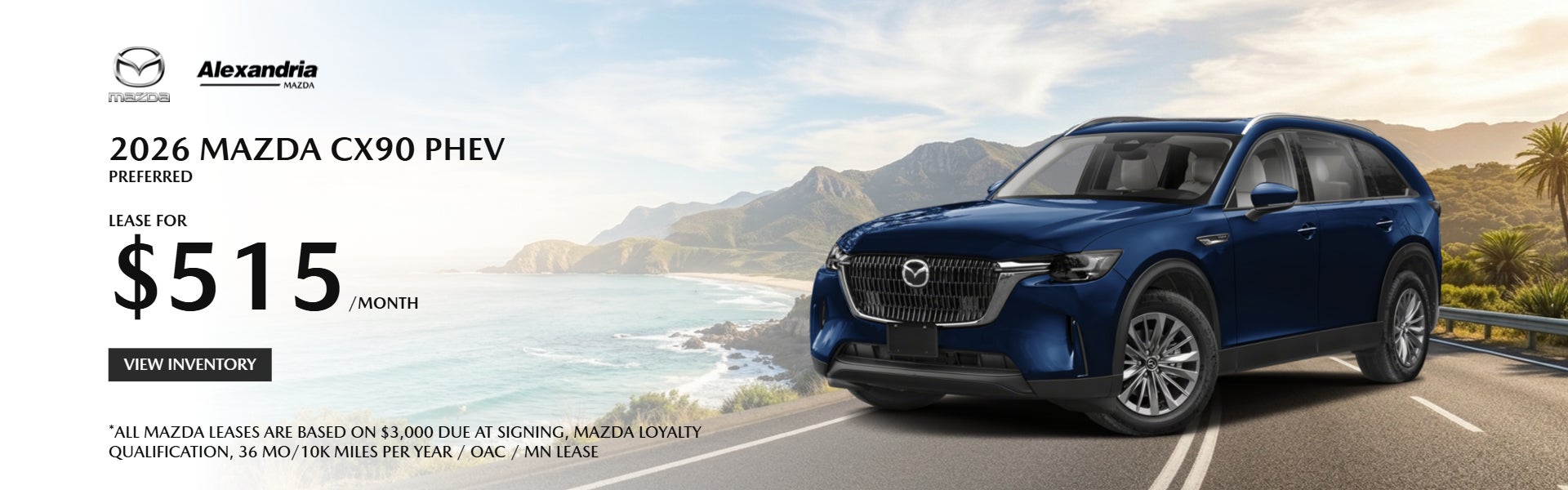 New 2026 Mazda CX-90 Plug-In Hybrid Preferred AWD