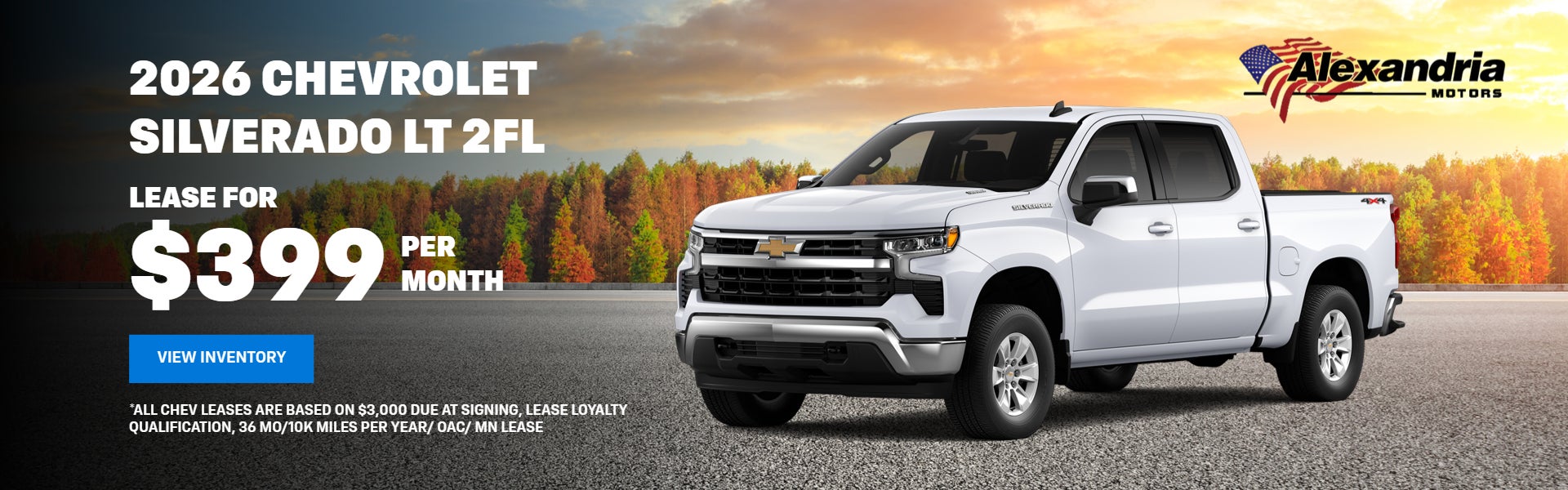 2026 Chevy Silverado LT 2FL