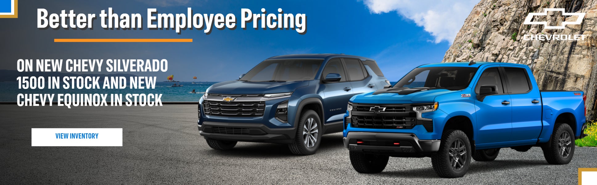 SILVERADO 1500 AND Equinox on offer 