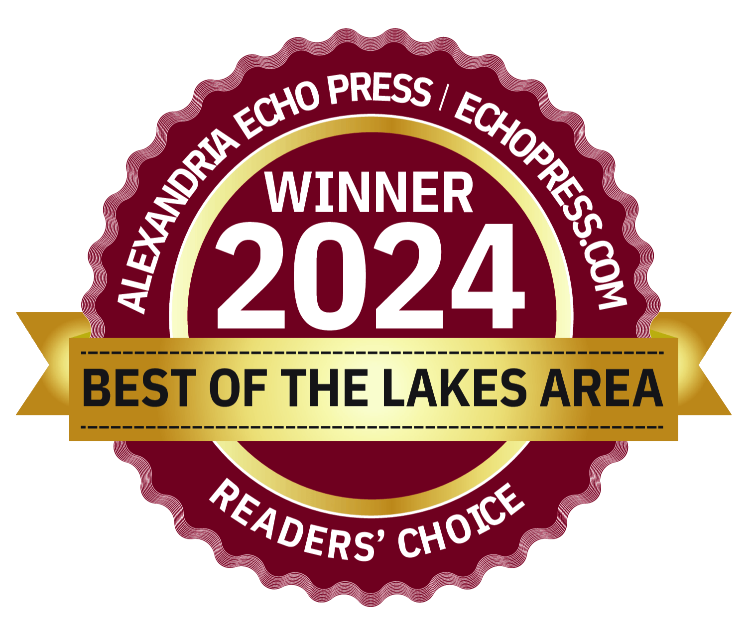 Best of the Lakes Area — Winner 2024 (Echo Press)