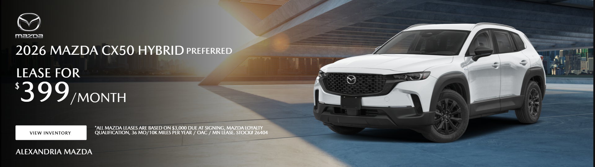 2026 CX50 HYBRID PREFERRED on offer 